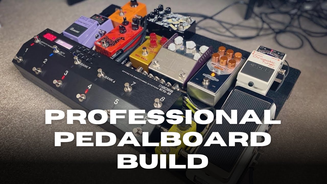 I've finally built a gig worthy pedalboard