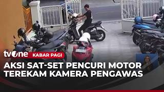 Download lagu Daring Motorcycle Thieves Strike in Broad Daylight Amidst Crowds | Morning News