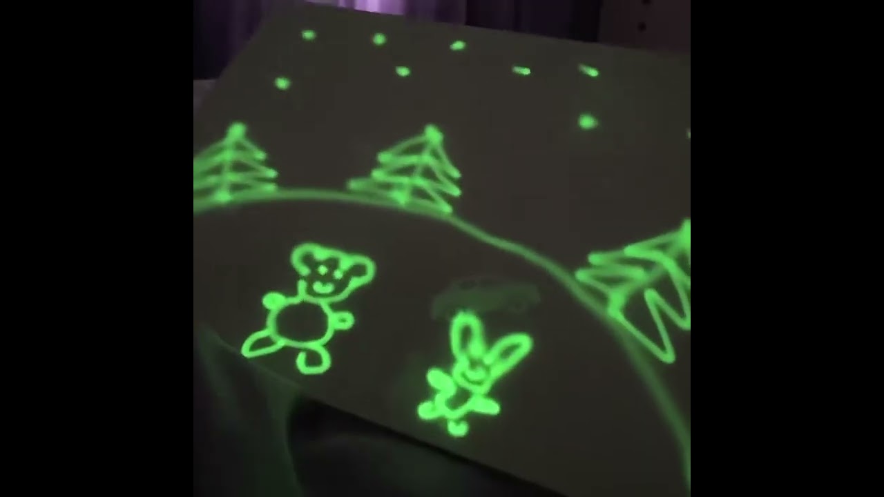 A4 LED Light Luminous Drawing Board  Magic Drawing Tablet Painting 