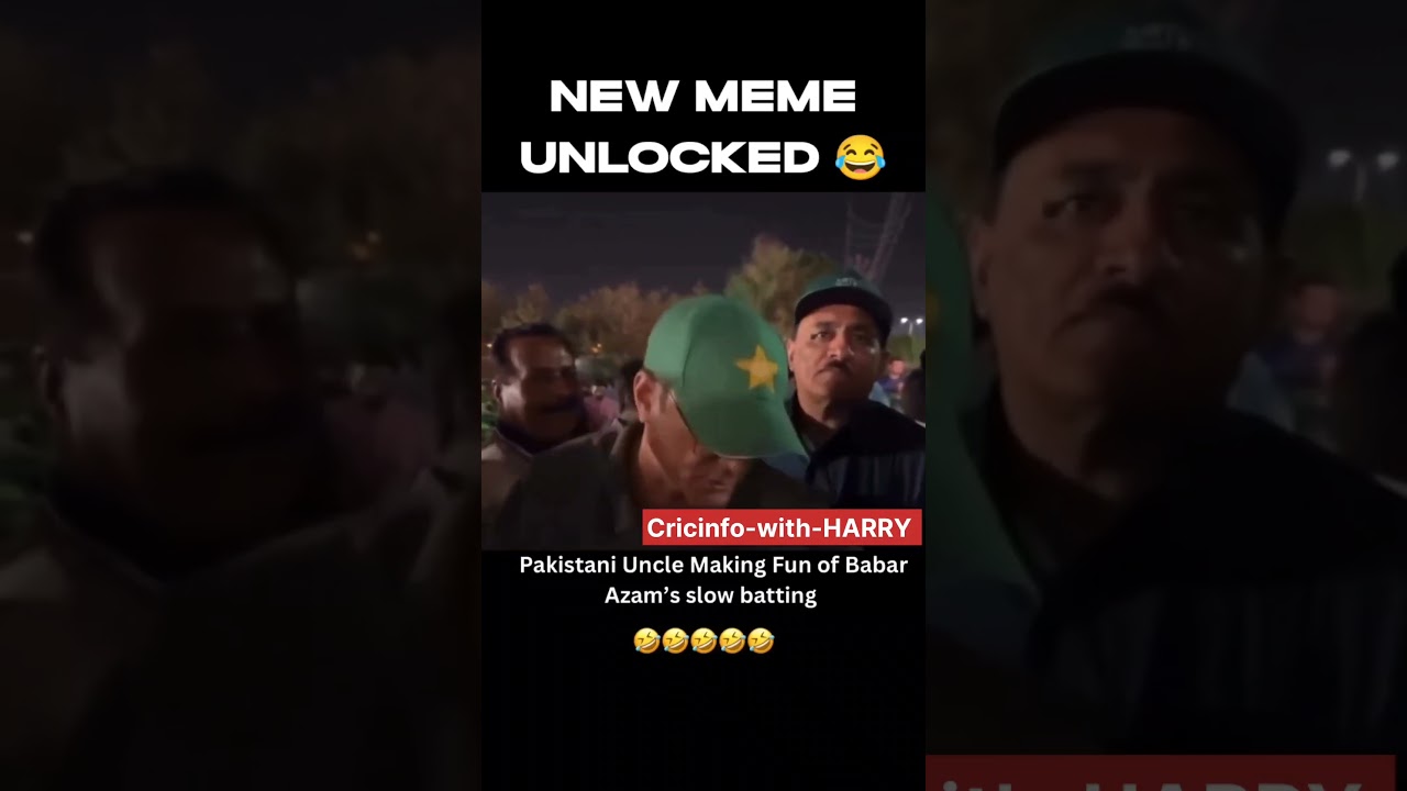 Babar Azam slow batting 😂😂 champion trophy 2025 ind vs pak 