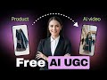 How I create free AI UGC Ad video | Promote your Product (2026)