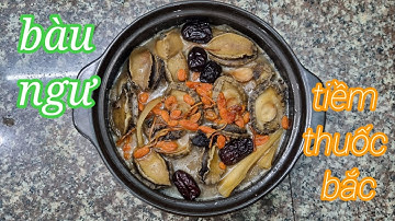 Bào ngư tiềm thuốc bắc