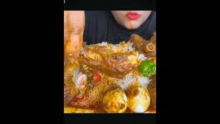 whole chicken curry and egg curry with rice mukbang extremebigbites eatingshow bigbites