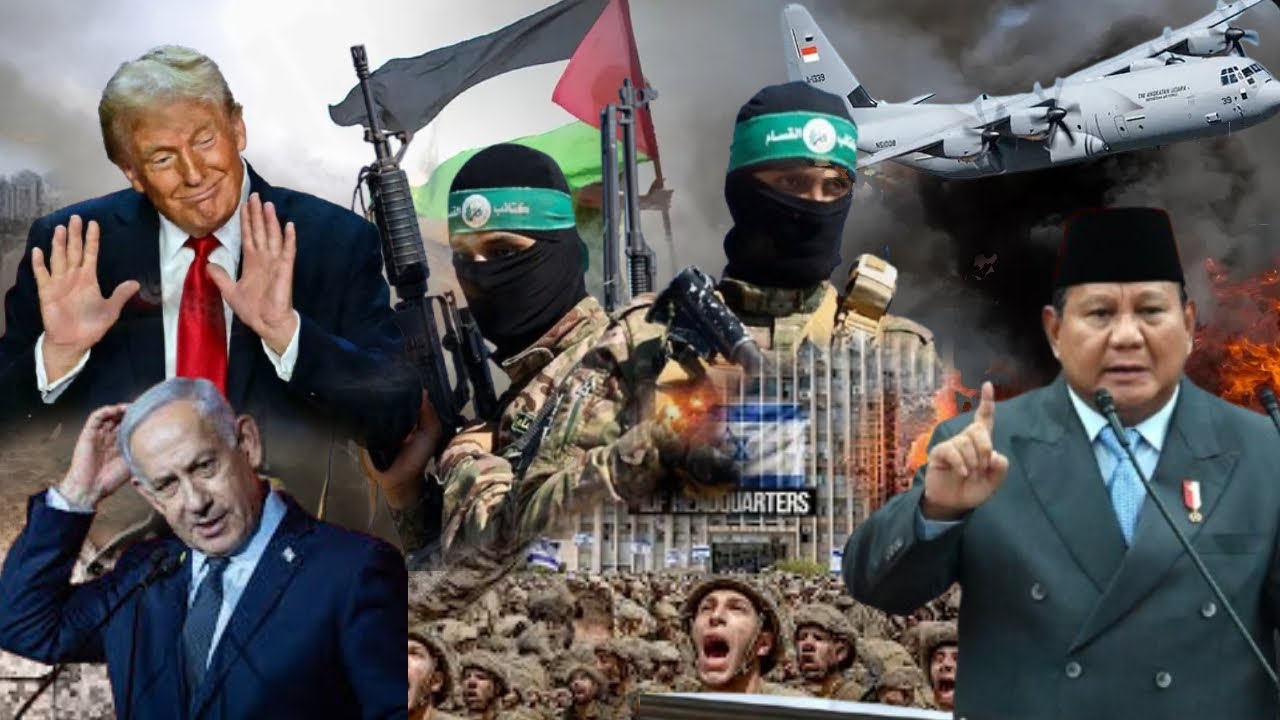 SENYUM PALESTINA DARI AKSI NYATA PRESIDEN PRABOWO! Pesawat Hercules TNI Mengirim Bantuan Ke Gaza