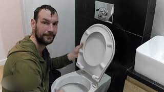 Montaż deski WC. #quuhvalegosci #diy 