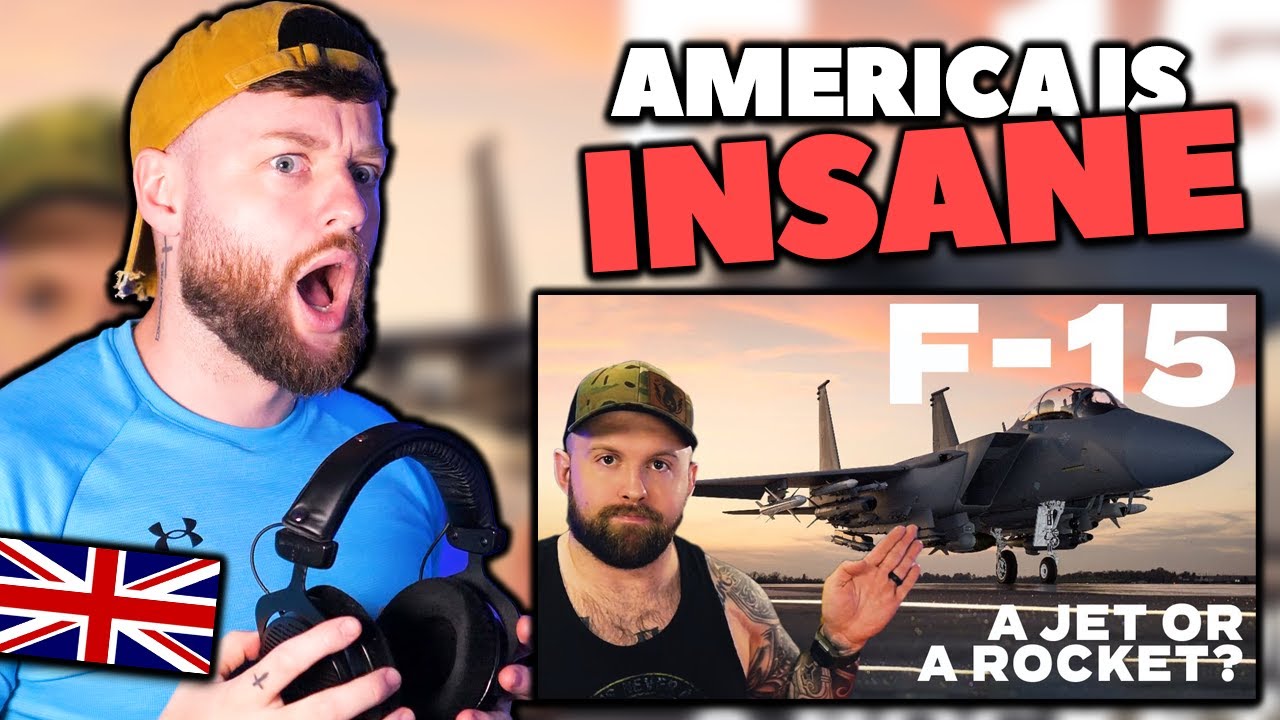 Реакция британца: толстый электрик — F-15 Eagle — самый гангстерский истребитель всех времён