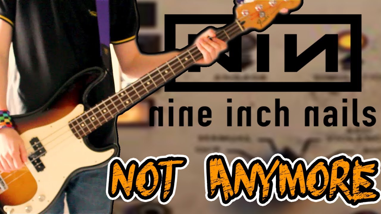 Nine Inch Nails - Not Anymore Bass Cover 1080P