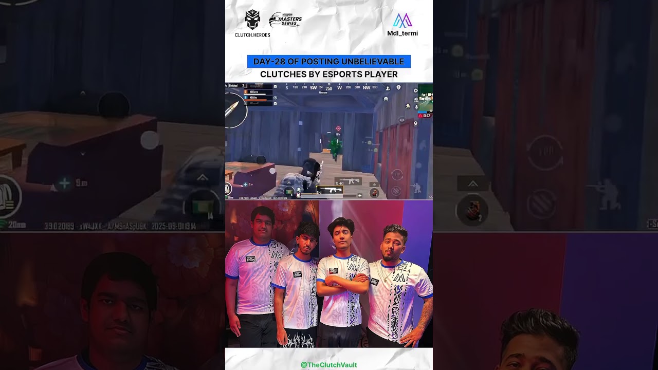 insane 1v4❤️‍🔥by@mdl termi_07 ‎⁨@clutch.heroes@officialscoutop⁩ ‎⁨@Dilsegodlike.013⁩