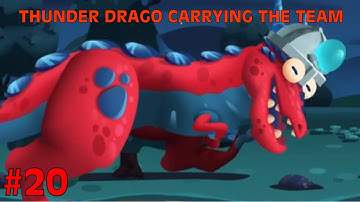 Thunder Drago Carrying The Team! - Dino Bash: Travel Through Time - EP 20