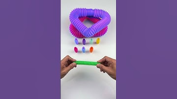 Change color Odd-ASMR POP DIY #diy #satisfyingvideos #relaxing #creative #oddasmr #insideout #colors