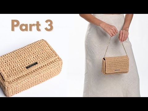یک کیف کوچک رافیا زیبا بسازید اکسسوری تابستانی که باید داشته باشید قسمت سوم