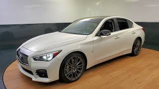 2016 INFINITI Q50 Red Sport 400 NAVIGATION SUNROOF BACK-UP CAMERA #Carvision