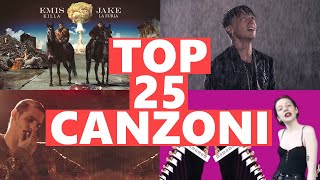 Top 25 Canzoni - 28 Settembre 2020