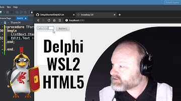Deploying Delphi FMX as HTML5 via WSL2 and FMXLinux