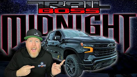 Chevrolet Silverado TrailBoss MIDNIGHT EDITION!