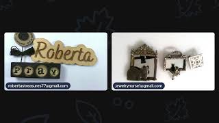 Live JewelryAuction w/ JewelryNurse & Simply Robertas Treasures hosted by Elizabeth K