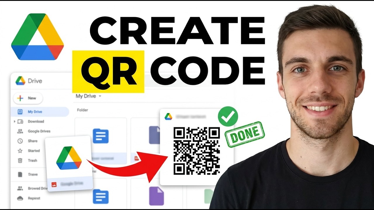 How to Create QR Code for Google Drive (Full Guide) - YouTube
