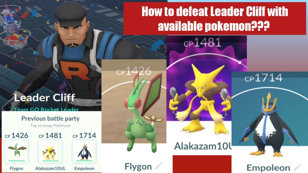 How to defeat Leader Cliff Pokemon Go with Limited Pokemon. Part 11