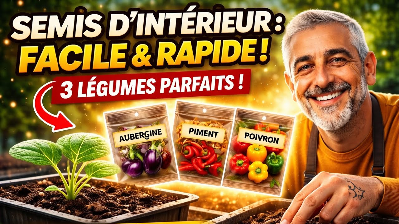 Réaliser ses semis d’intérieur facilement, même quand on débute🌱Aubergines, poivrons et piments