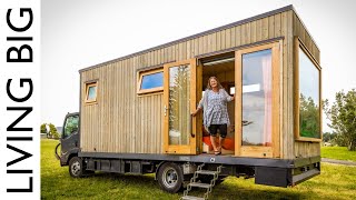 Solo Female Traveller’s Incredible OffGrid Tiny House Truck