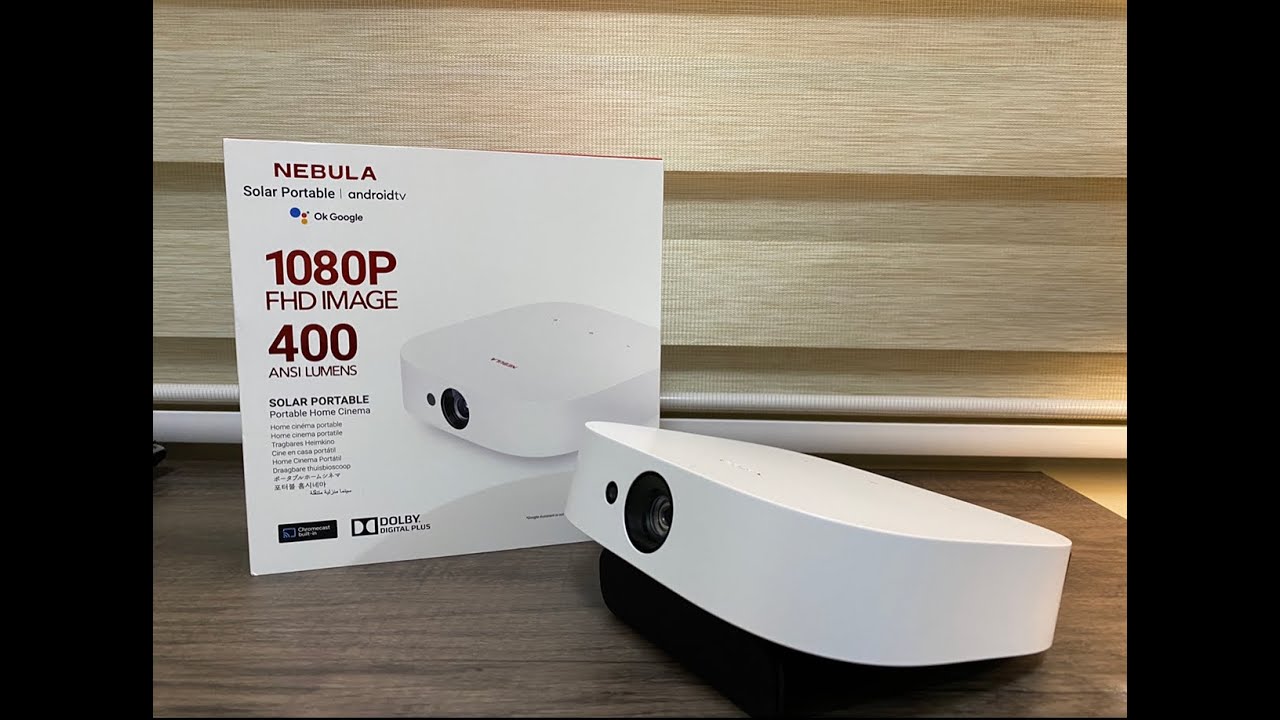 Anker Nebula solar portable projector 