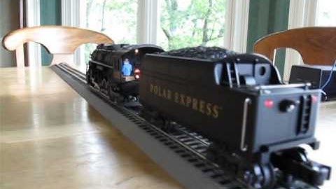 0-27 Polar Express loco converted to TMCC