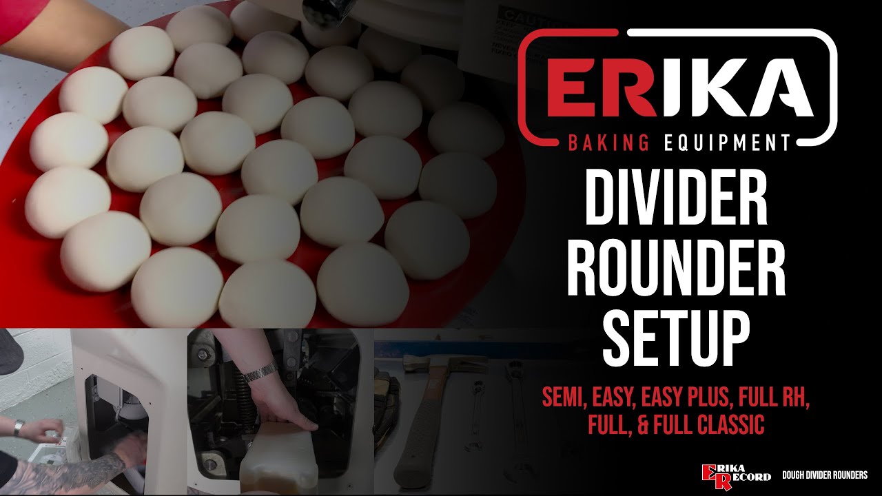 Installation & Setup of Your Erika Record Divider Rounder | Bakery Equipment