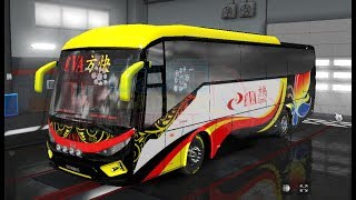 EVA EXPRESS sarawak  SKSBUS e138 ETS2 bus mod