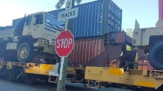 CSX-W-836 Military/Empty coal train