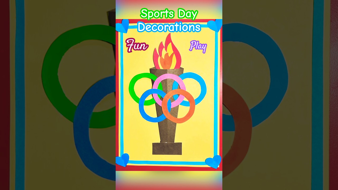 Annual sports Day decoration | 