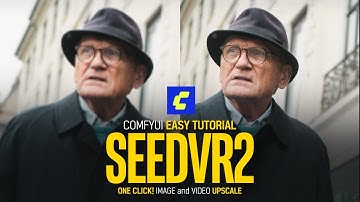 ComfyUI Easy Tutorial Seed VR2 One Click Image And Video Upscaler