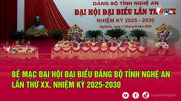 Bế mạc Đại hội đại biểu Đảng bộ tỉnh Nghệ An lần thứ XX, nhiệm kỳ 2025-2030