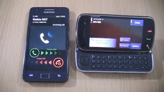 Over The Horizon Incoming Call & Outgoing Call At The Same Time Samsung Galaxy Sⅱ Plus Nokia N97