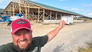 Were Building a BRAND NEW Heifer Barn! | Full Tour of Our New Calf & Heifer Facility