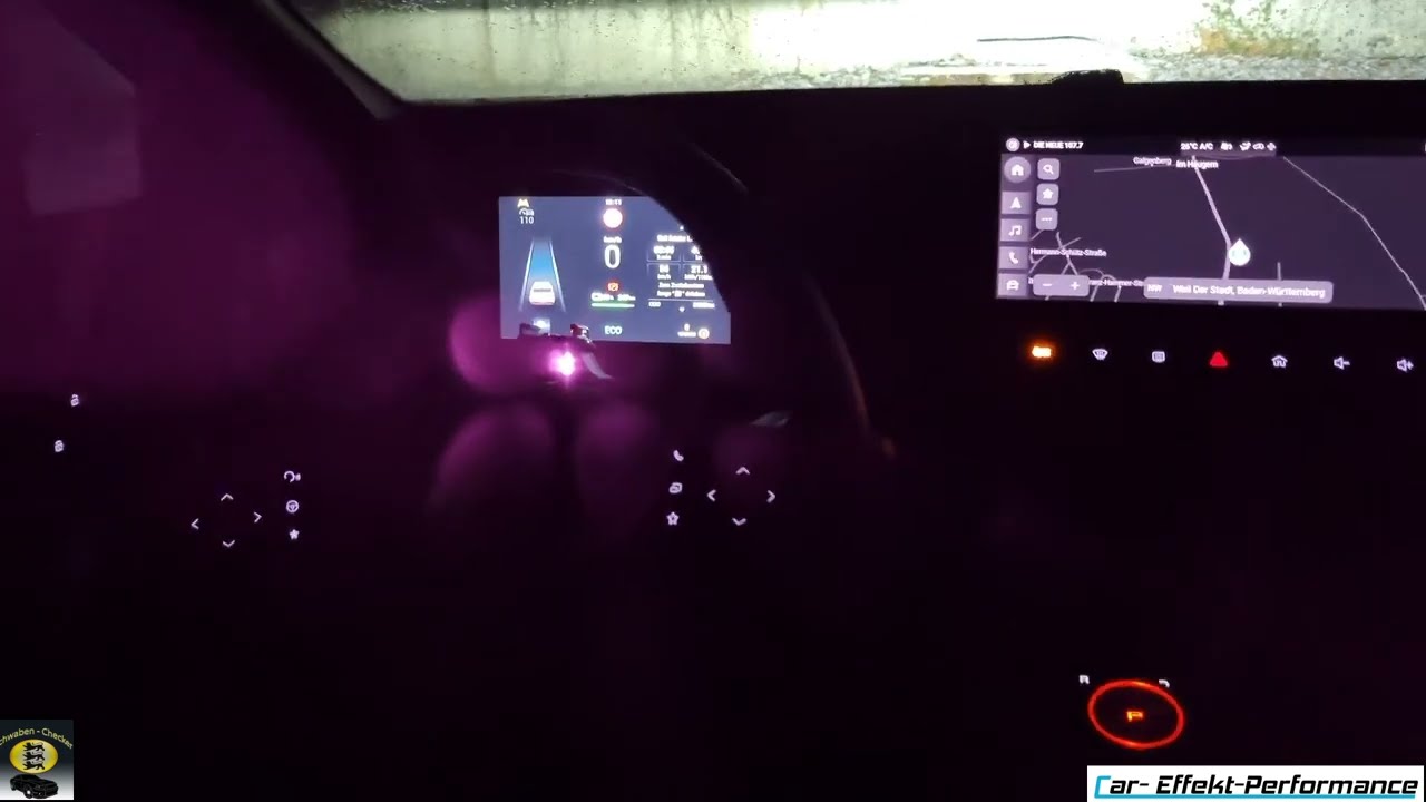 MG4 Luxury Interior-Beleuchtung, Ambientebeleuchtung, Armaturenbrettbeleuchtung, Nachtlicht,