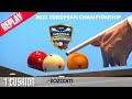 European championship 1 cushion semi final 2023 de bruijn vs justice