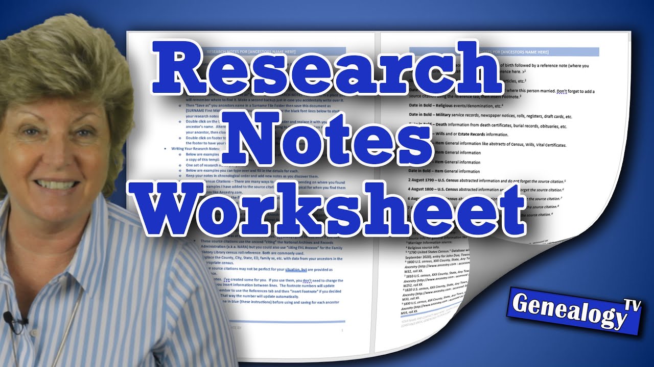 how-to-create-a-genealogy-research-notes-template-in-ms-word-youtube