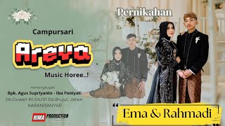 🔴Live  AREVA MUSIK // Wedding Ema \u0026 Rahmadi  //  UDA AUDIO Sound  //   HIMA PRODUCTION Hd/Full Hd
