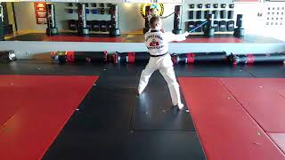 Black Belt Protech Form   1st Degree Bahng Mahng Ee