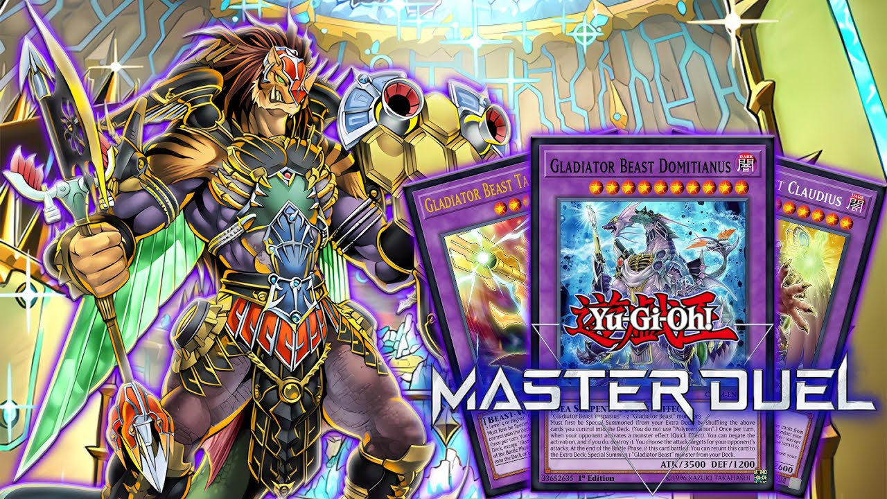 DOUBLE BATTLE PHASE ACTION! GLADIATOR BEAST FUSION DECK [Yu-Gi-Oh! Master Duel] RANKED W/ COMMENTARY
