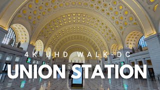 Exploring Union Station DC in 4K