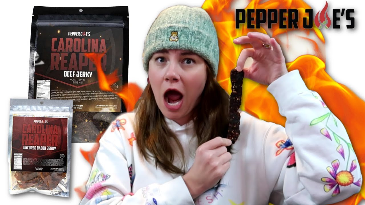 Pepper Joe's Carolina Reaper Jerky & Membership Announcement YouTube