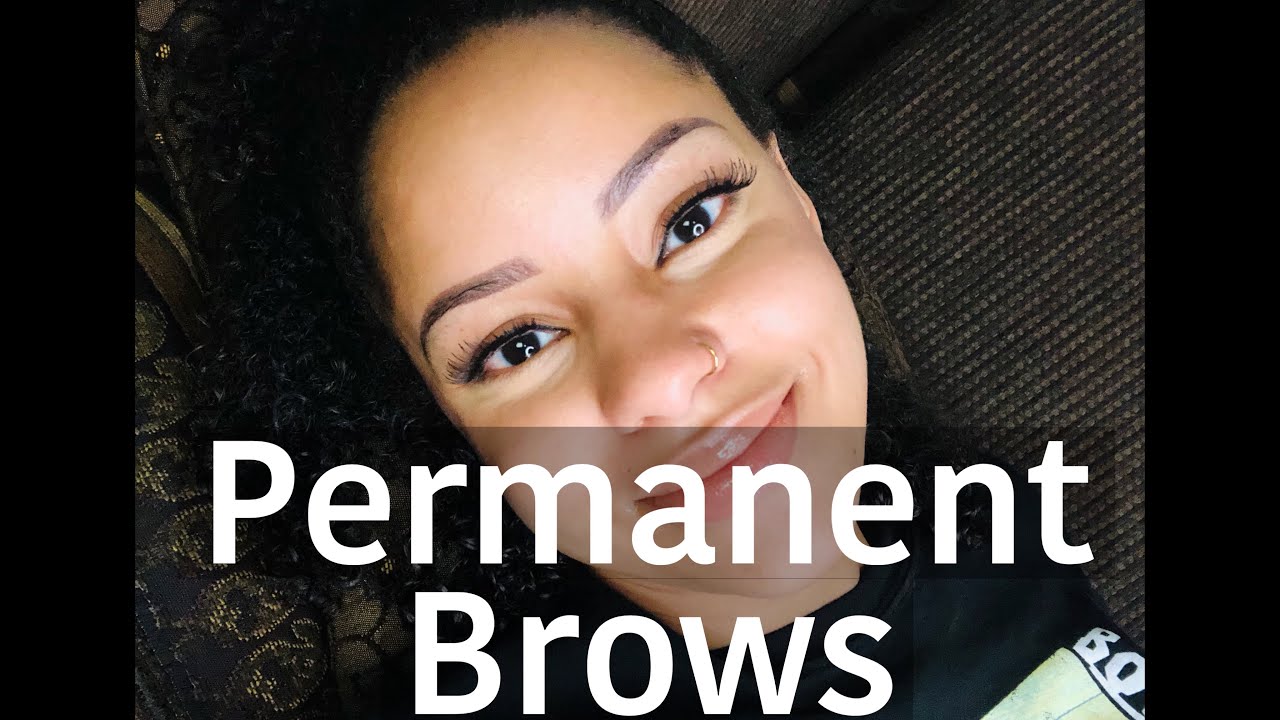Permanent Powder Eyebrows l Healing Process