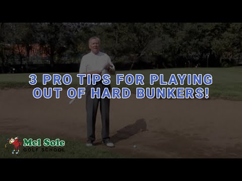 3 Pro Tips For Playing Out of Hard Bunkers