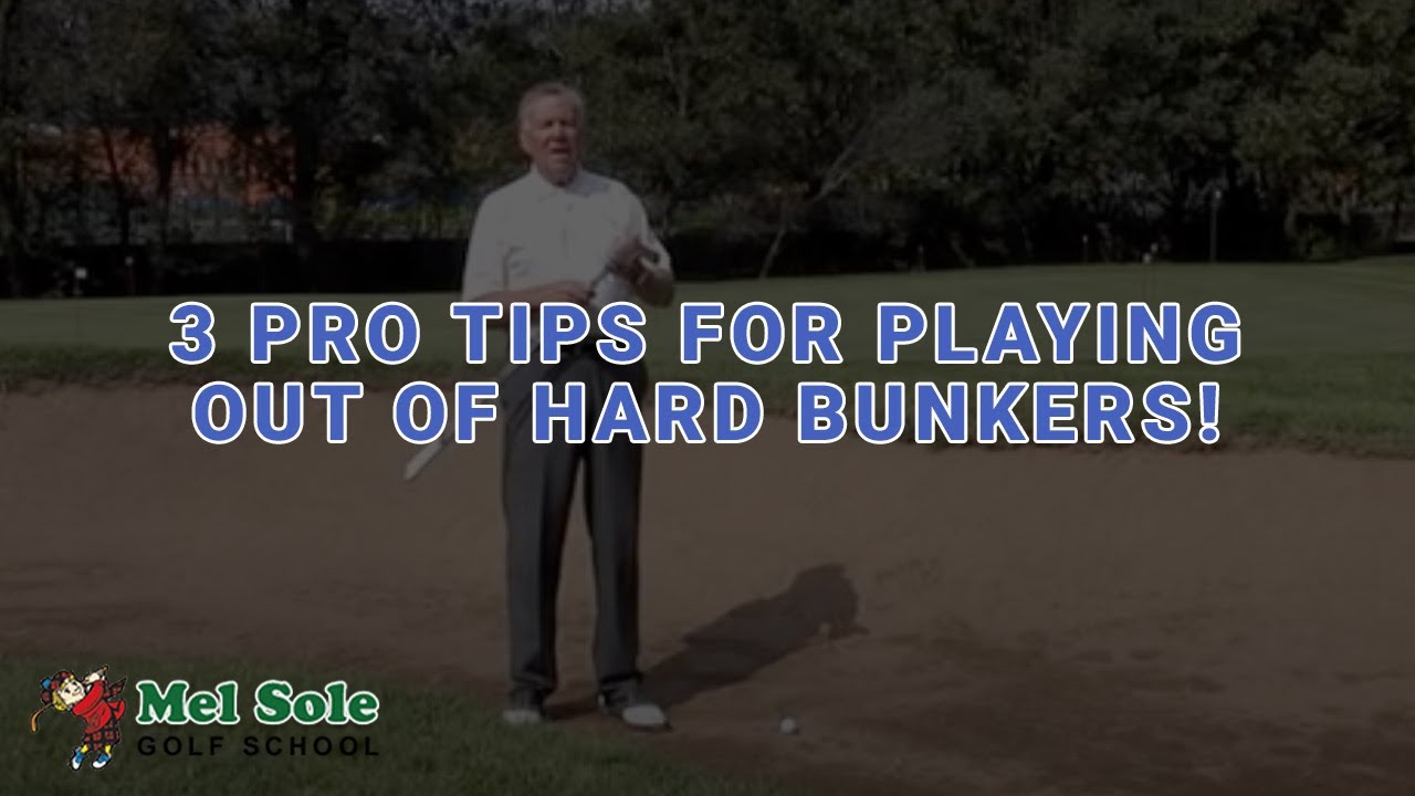 3 Pro Tips For Playing Out of Hard Bunkers YouTube