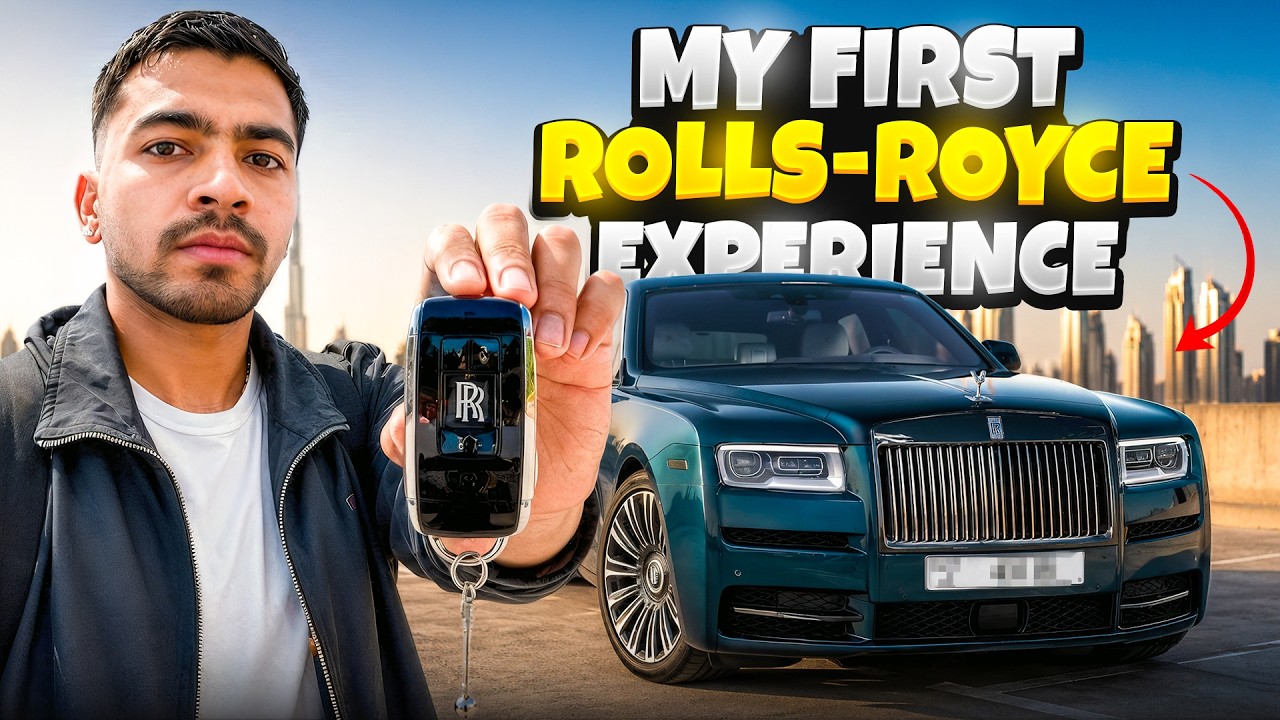 My First Time Rolls-Royce Experience in Dubai | Dream Car Vlog
