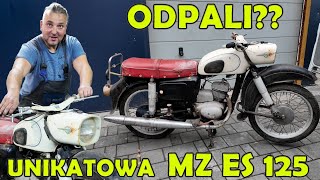 Download Lagu Trafiliśmy na UNIKAT - MZ ES 125 z 1963 rok produkcji 😃😃 Mechanik Wojtek odpali furę 🤔🤔 MP3