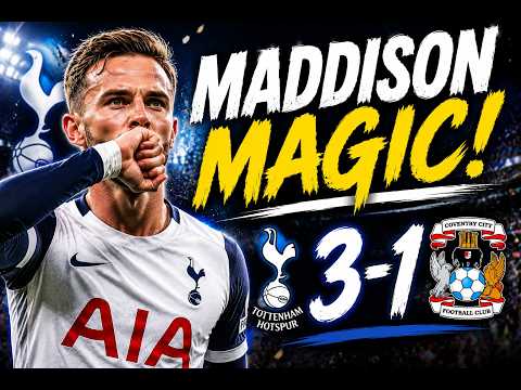 🔥 OMAR MARMOUSH SCORES A ROCKET! 🚀 Tottenham vs Coventry City | Premier League