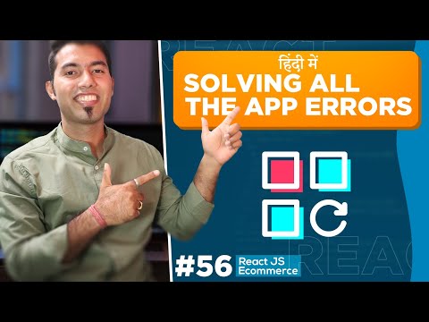 React Ecommerce Website #56:  Solving All the Errors & Warning in our Ecommerce Website 🔥