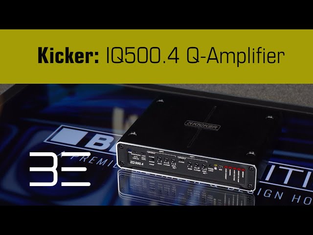 Kicker: IQ500.4 Q-Class Amplifier - YouTube